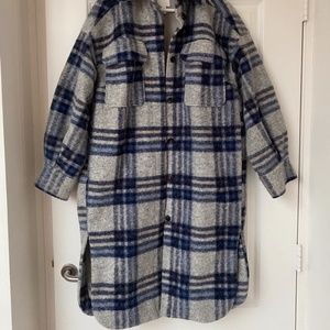 *SOLD* Wool blend oversized coat H&M